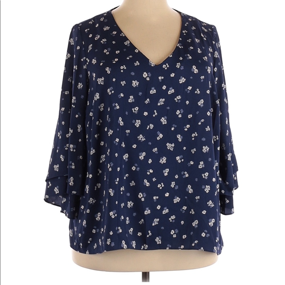 Lane Bryant 3/4 sleeve blouse